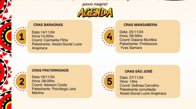 Mês da Consciência Negra: Feira de Santana promove programação especial