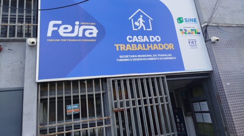 Casa do Trabalhador inicia a semana com 152 vagas de emprego disponíveis em Feira de Santana