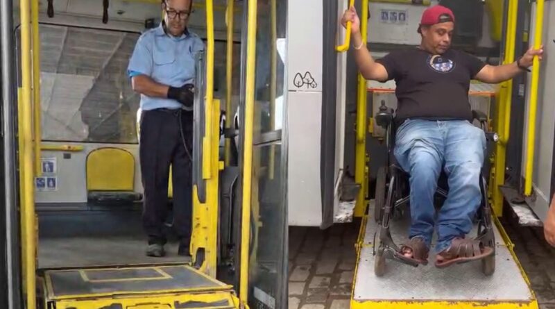 Semob intensifica fiscalização em ônibus para garantir acessibilidade em Feira de Santana