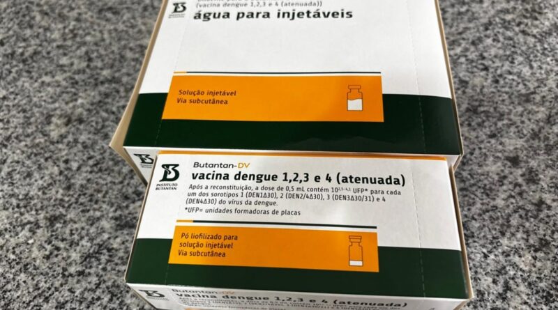 Secretaria de Saúde de Feira de Santana suspende vacinação contra dengue com doses do Butantan em profissionais da Atenção Primária
