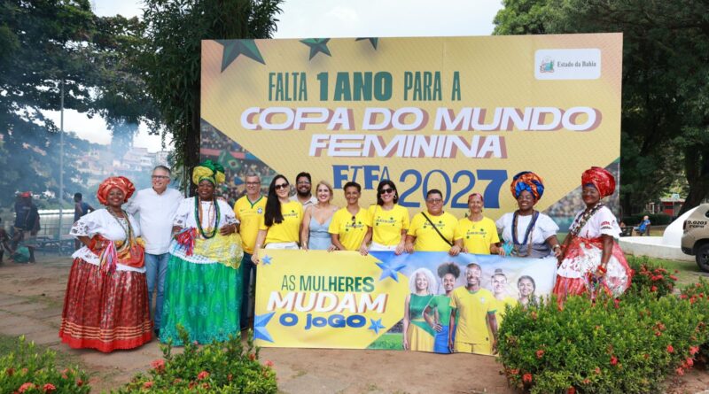 Bahia dá início à contagem regressiva para a Copa do Mundo FIFA de Futebol Feminino 2027