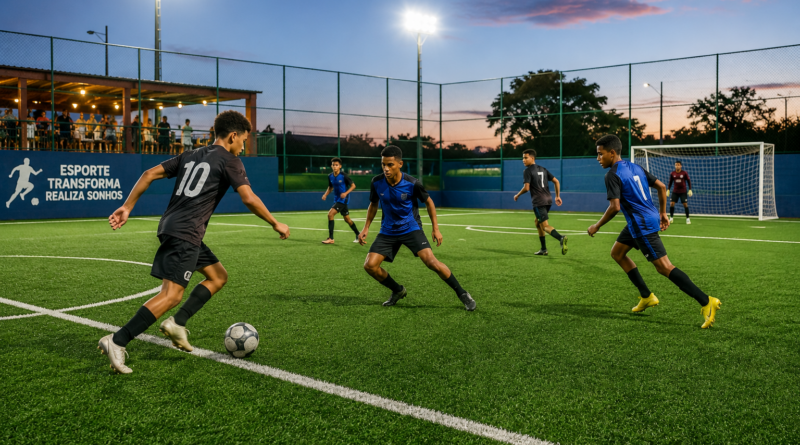 Prefeito de São Gonçalo dos Campos anuncia investimento de R$ 1,2 milhão na revitalização do campo de futebol da Tapera Prefeito de São Gonçalo dos Campos anuncia investimento de R$ 1,2 milhão na revitalização do campo de futebol da Tapera