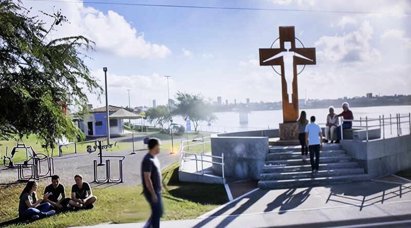 Cruz Vazada gigante será o novo cartão-postal de Feira de Santana
