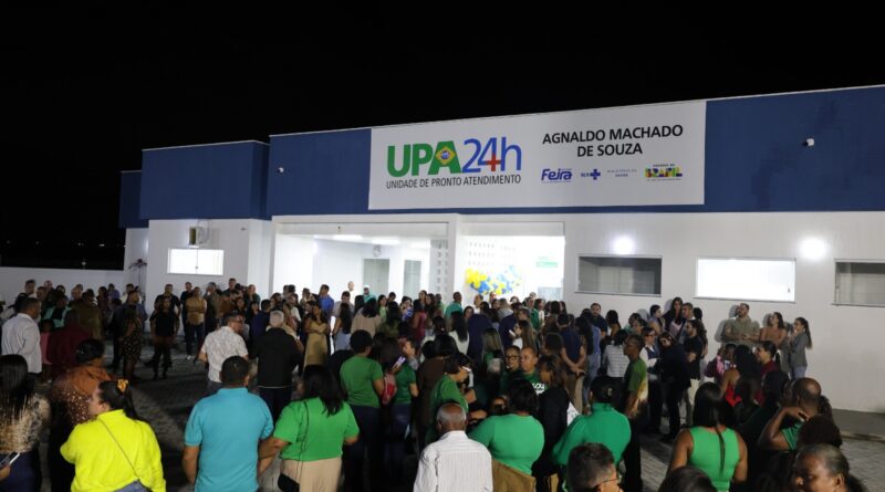Prefeitura de Feira inaugura UPA de Humildes e anuncia investimento mensal de R$ 1,2 milhão na manutenção