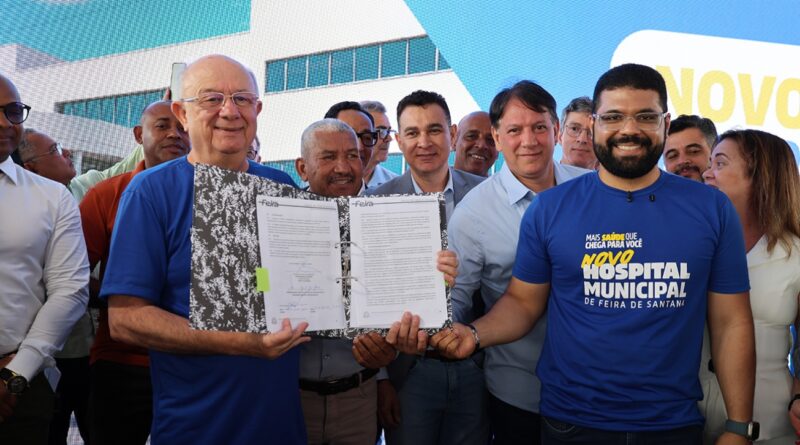 Feira de Santana inicia construção do Hospital Municipal, maior investimento da história da saúde pública da cidade