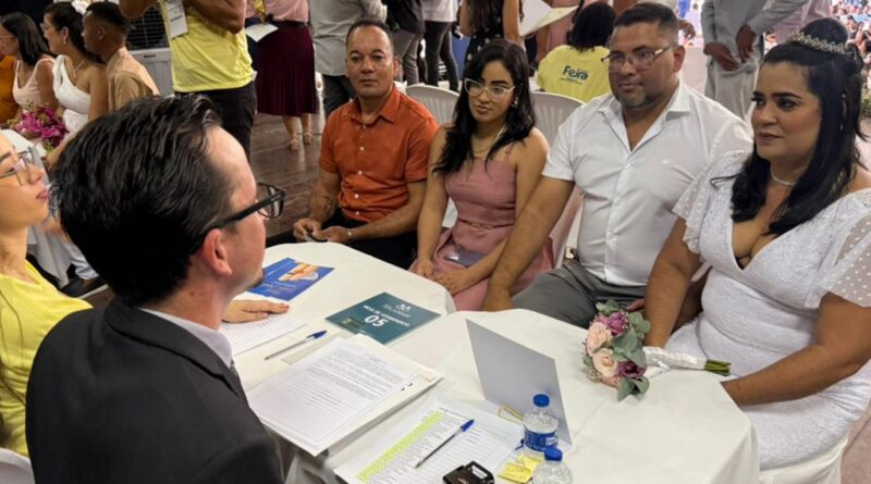 Últimos dias para se inscrever no casamento coletivo de Feira de Santana; prazo termina em 4 de setembro