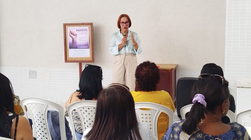 Centro Social Nossa Senhora de Lourdes promove palestra sobre os 20 anos da Lei Maria da Penha