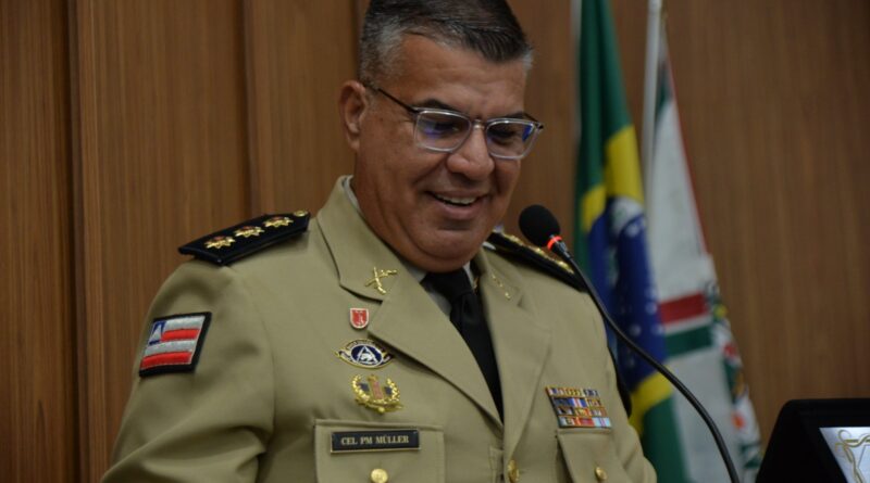 Título de Cidadão Feirense é outorgado ao Coronel PM Michel Müller