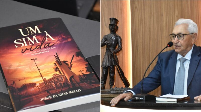 Novo livro de Josué Melo compartilha memórias históricas e propostas para Feira de Santana