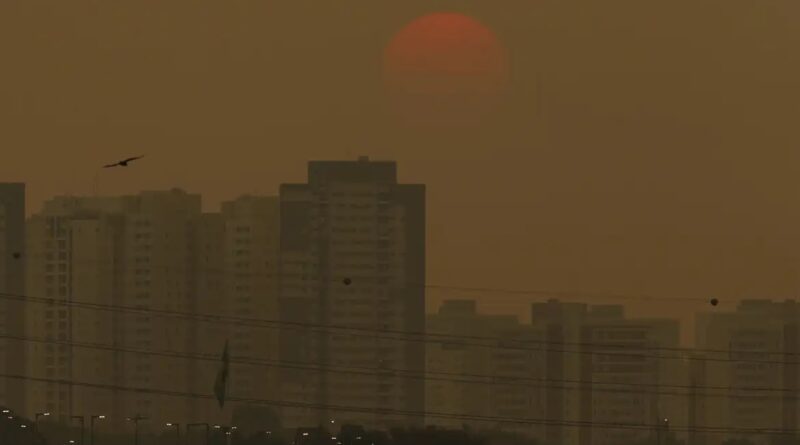 Concentração de gases do efeito estufa atingem níveis recordes