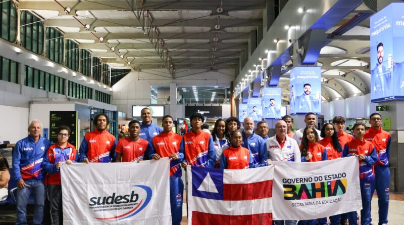 Bahia leva 64 atletas à segunda etapa dos Jogos da Juventude 2026 em Foz do Iguaçu